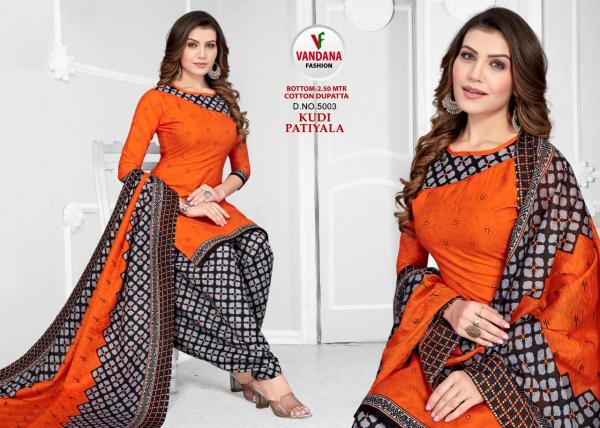 Vandana Kudi Patiyala Vol-5 Cotton Designer Exclusive Dress Material